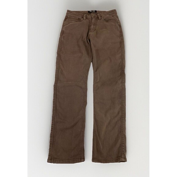 DU/ER Men's Pants 30x32 Brown Straight Fit Stretch 5-Pocket Casual Jeans - Picture 1 of 12